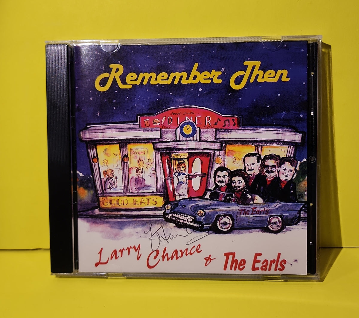 Larry Chance & The Earls - Remember Then / Autographed  - 1995 - CCM 91372-2 Used - EX - CDs