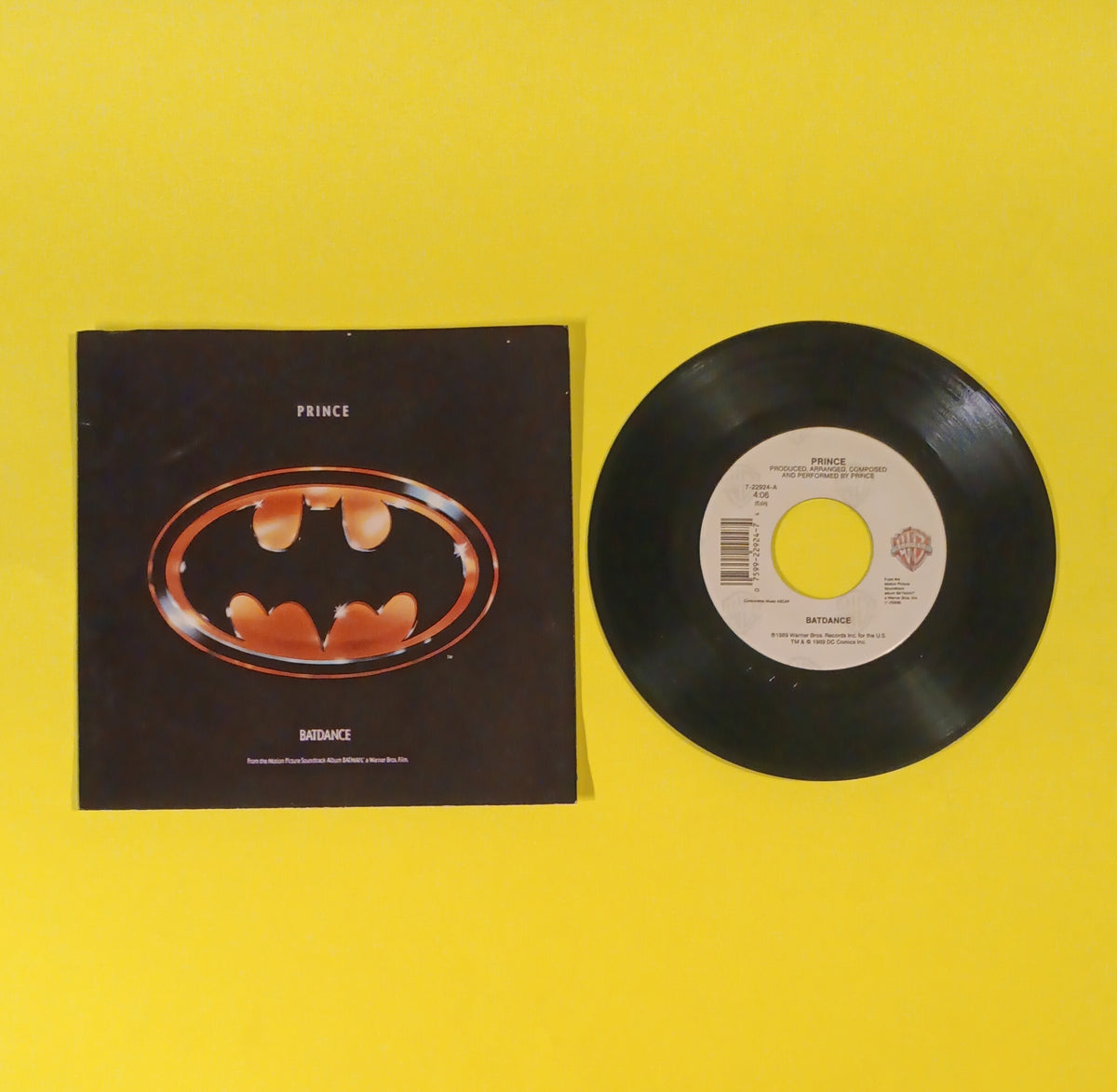Prince - Batdance / 200 Balloons 7" - 1989 - 9 22924-7 Used - VG++ - Vinyl