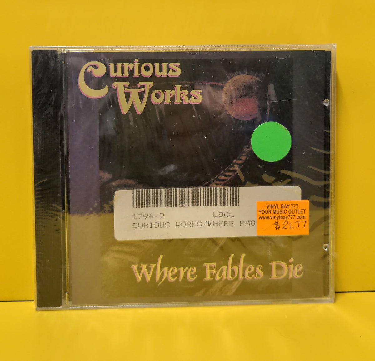 Curious Works - Where Fables Die... - 1994 - 1794-2 New - Sealed - CDs