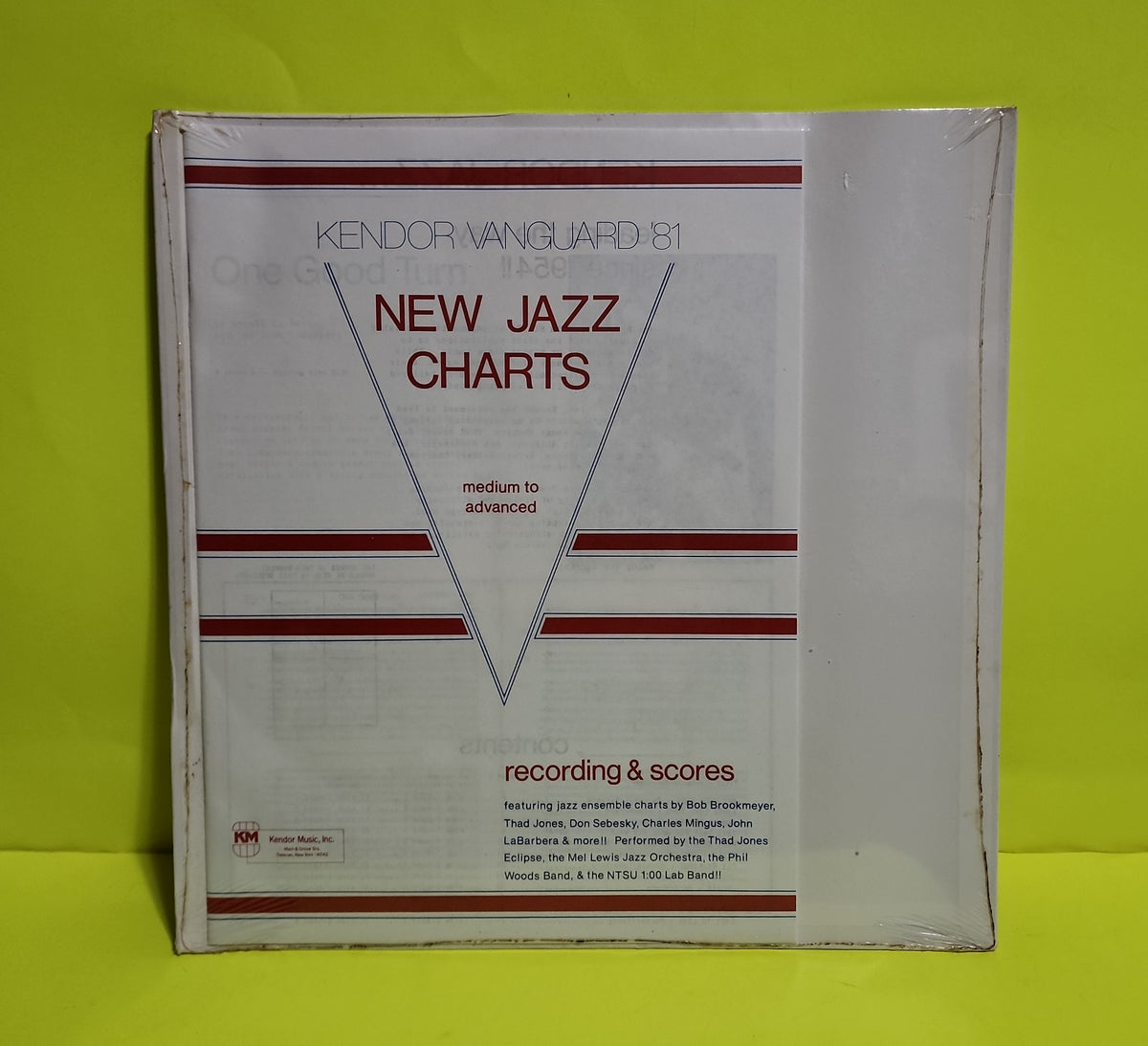 The Thad Eclipse  - Kendor Vanguard '81: New Jazz Charts / with book. - 1981 - KE 111080 New - Sealed - Vinyl