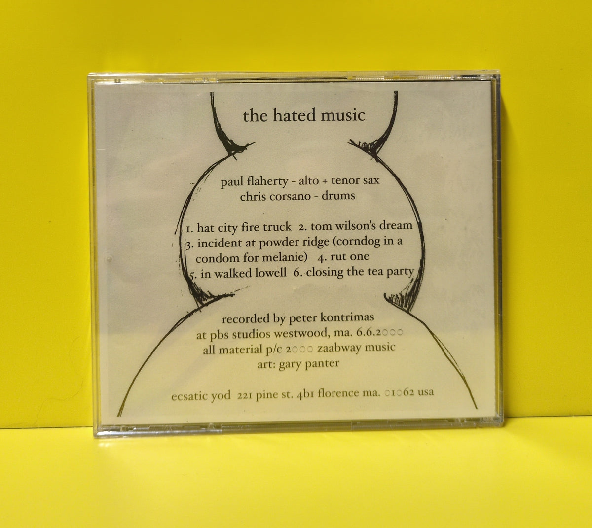Paul Flaherty, Chris Corsano - The Hated Music - 2000 - e#ib/fypc16 New - Sealed - CDs