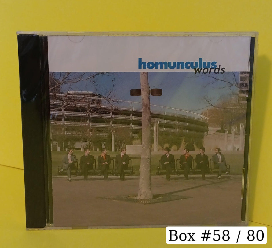 Homunculus - Words - 2002 - 113 New - Sealed - CDs