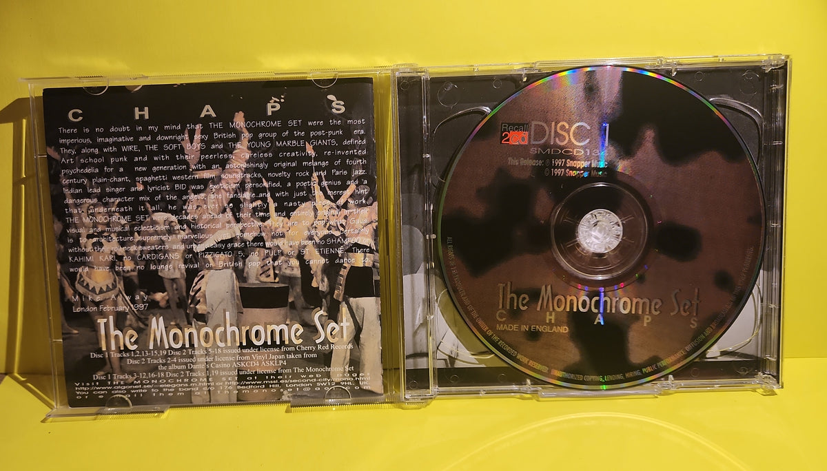The Monochrome Set - Chaps - 1997 - SMDCD 134 Used - EX - CDs