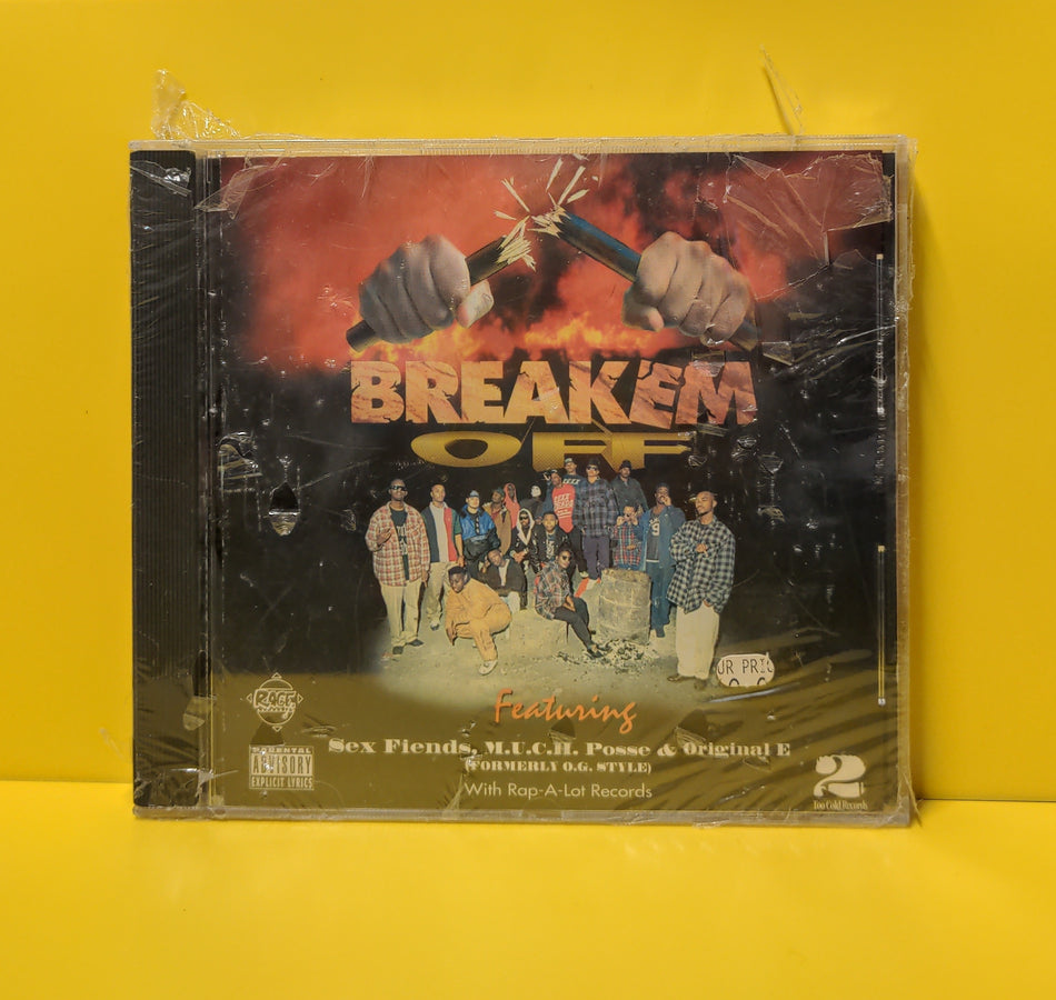 Various - Break'Em Off - 1994 - TCR-81233 New - Sealed - CDs