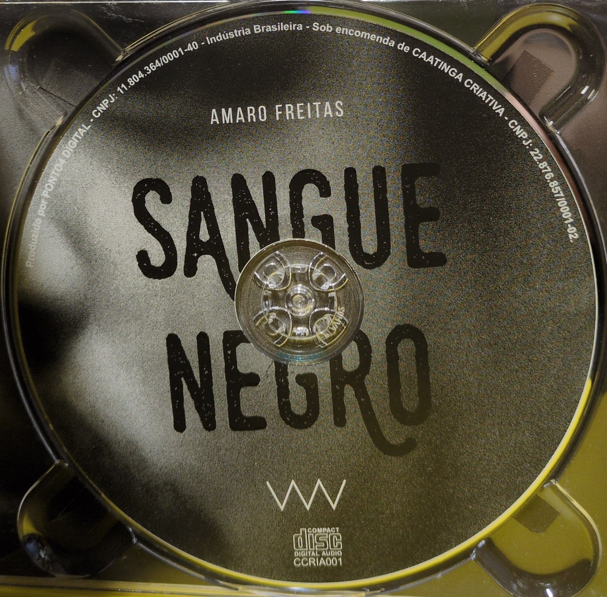 Amaro Freitas - Sangue Negro - 2016 - AA002000 Used - VG++ - CDs