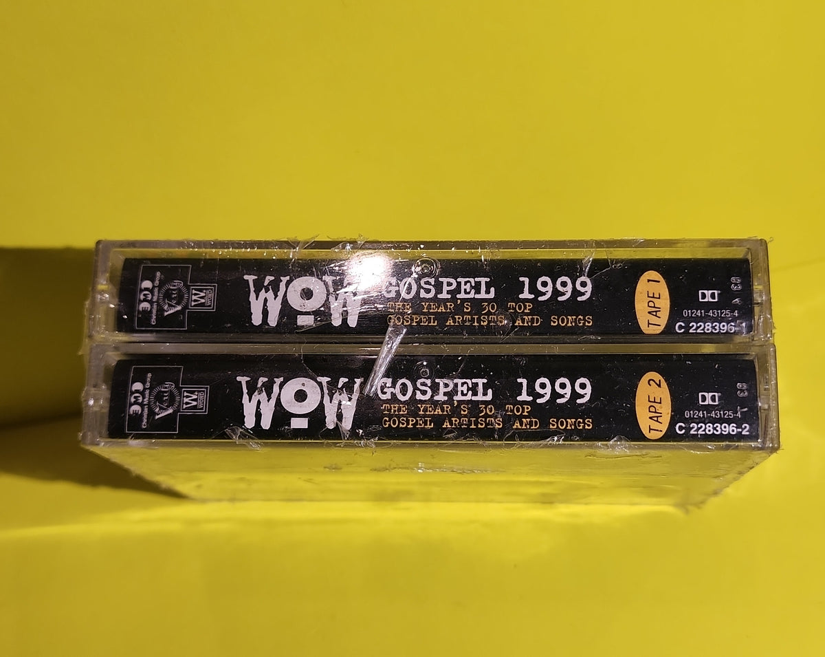 Various  - Wow Gospel 1999 The Year's 30 Top Gospel Artists and Songs - 1999 - 01241-43125-4 New - Sealed - Cassettes