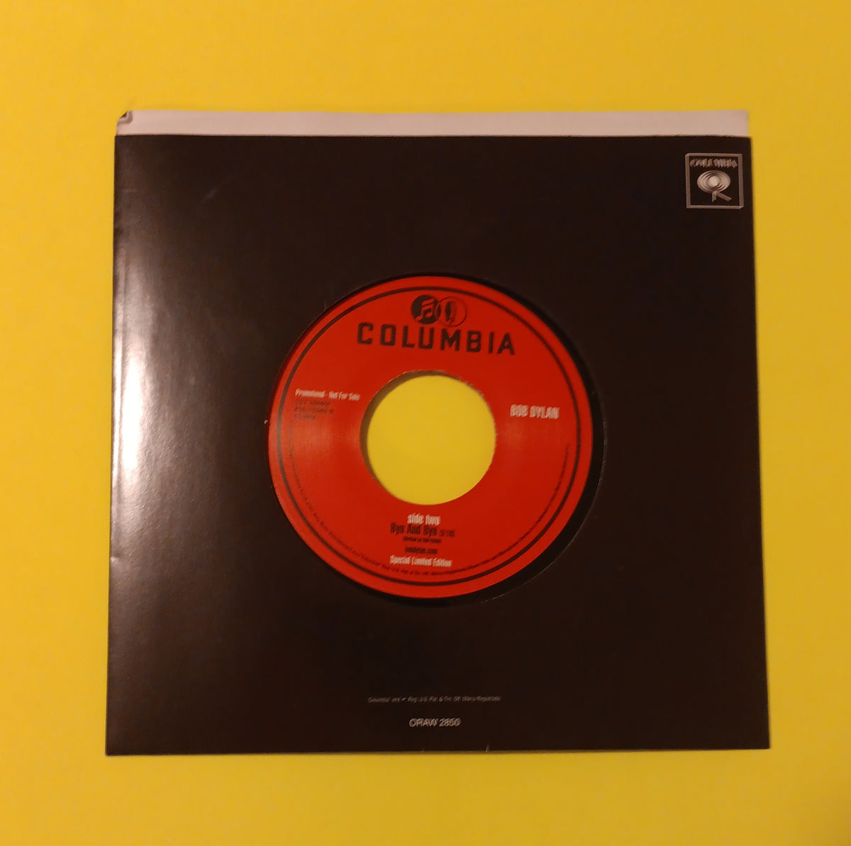 Bob Dylan - Tweedle Dee & Tweedle Dum - 2001 - CS7 32660 Used - NM - Promo 7" Vinyl