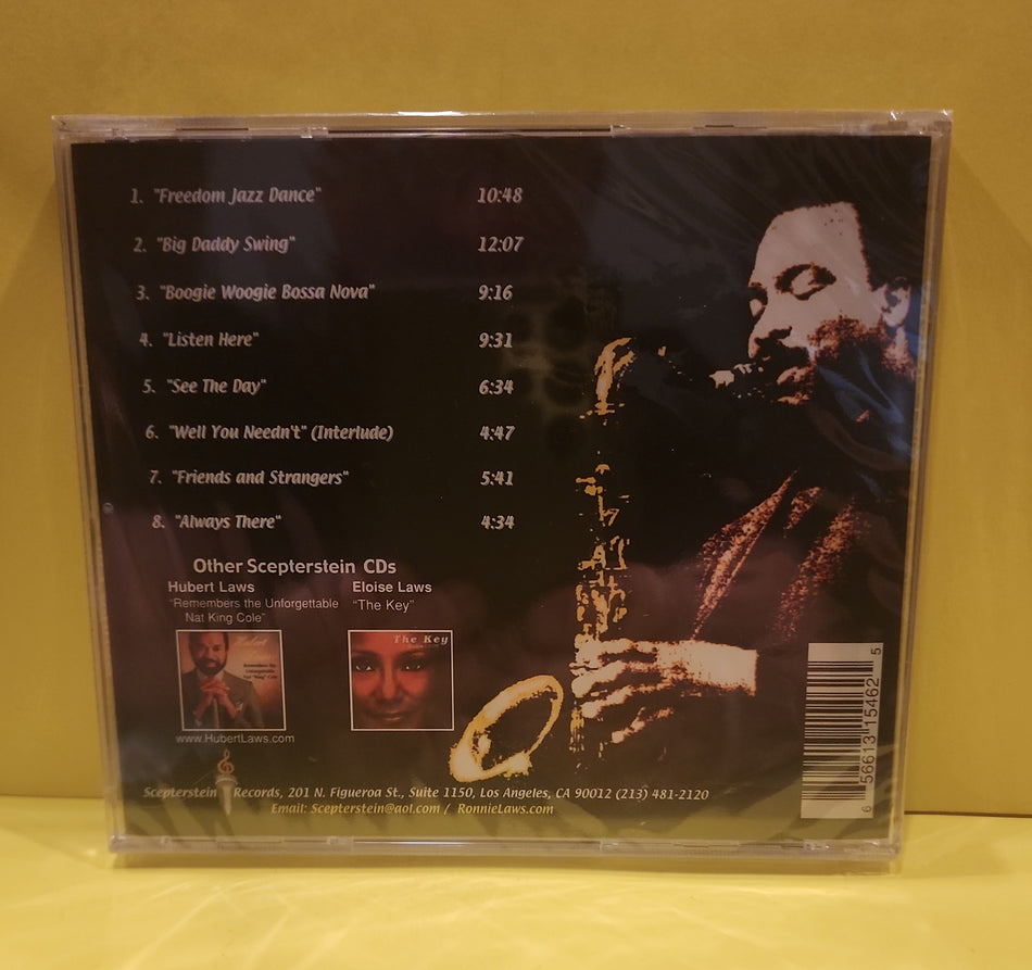 Ronnie Laws - Live! In Concert - 2001 - SRI-1030 New - Sealed - CDs