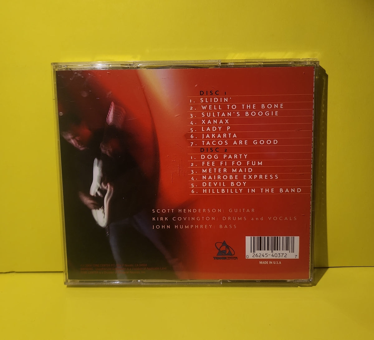 Scott Henderson  - Live! - 2005 - TC 40372 Used - EX - CDs