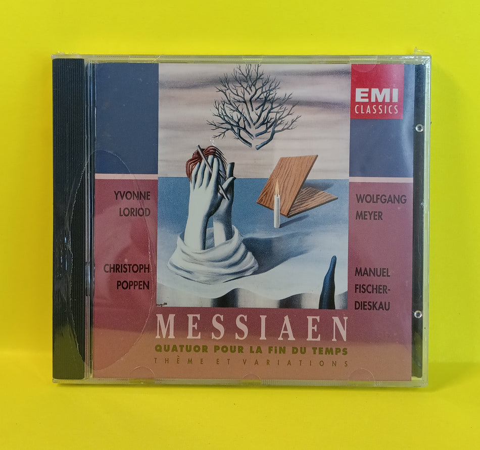 Messiaen: Loriod, Poppen, Meyer, Fischer-Dieskau - Quatuor Pour La Fin Du Temps - 1991 - CDC 7 54395 2 New - Sealed - CDs