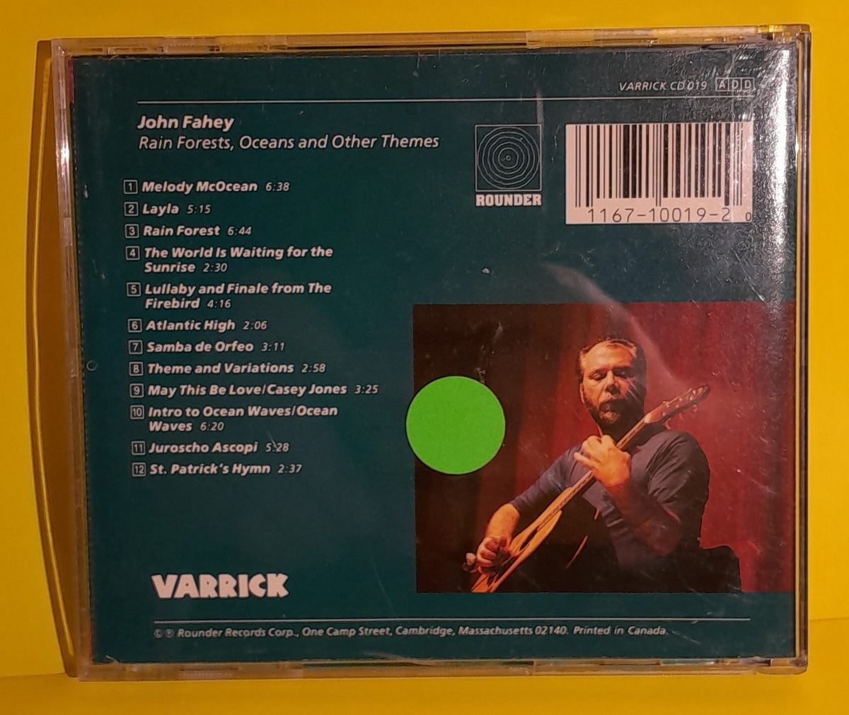 John Fahey - Rain Forests, Oceans, And Other Themes - 1995 - CD 019 Used - CDs