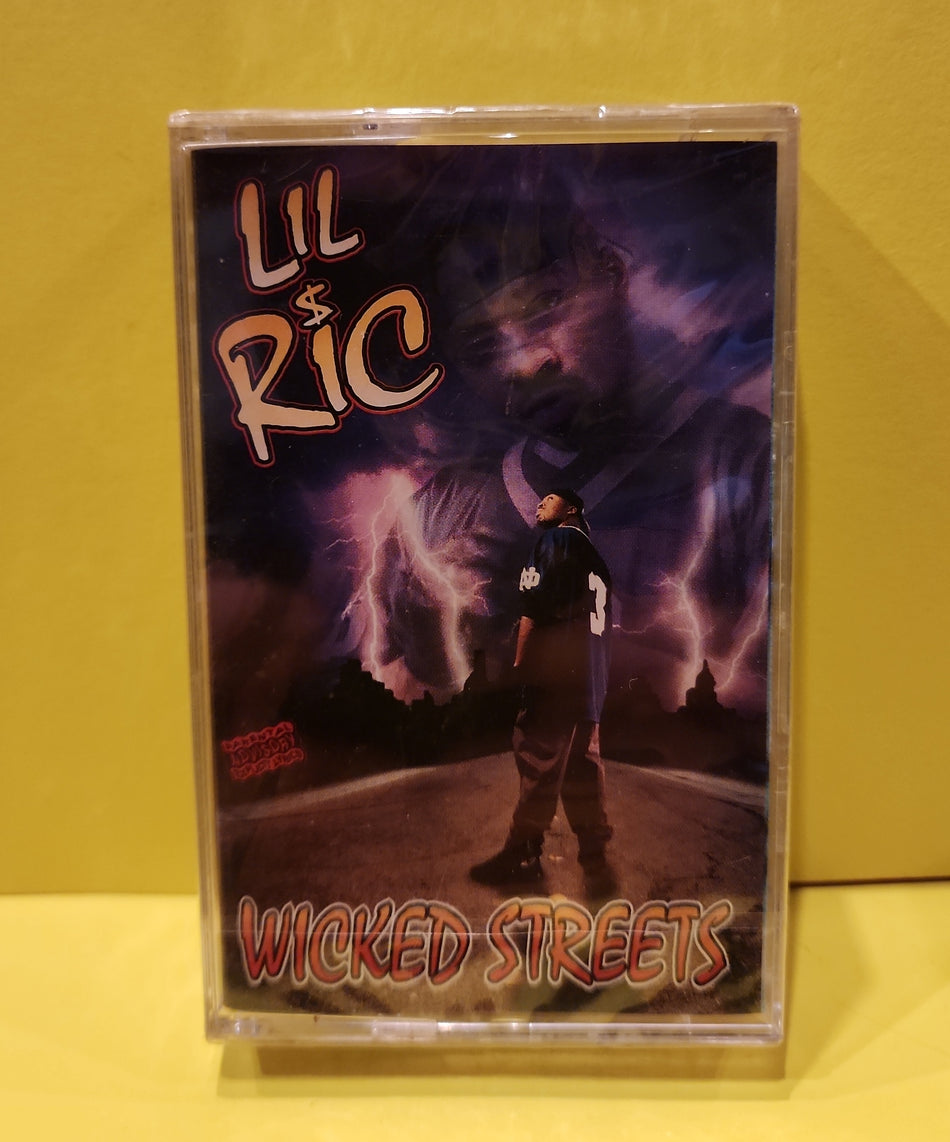 Lil Ric - Wicked Streets - 1996 - SOLO 6992 New - Sealed - Cassettes