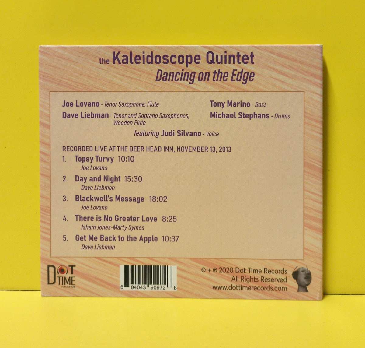 The Kaleidoscope Quintet - Dancing On The Edge - 2020 - DOTT9097 Used - EX - CDs