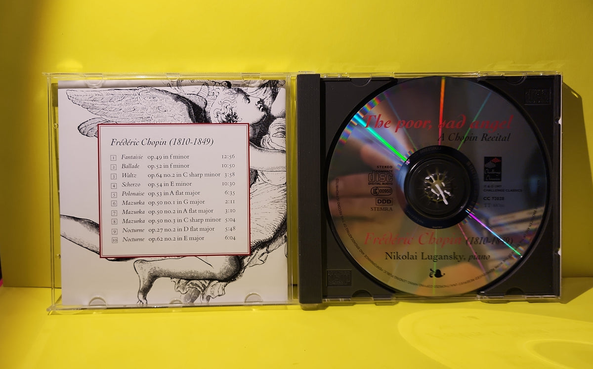 Nikolai Lugansky - The Poor and Angel - 1997 - CC 72028 Used - EX - CDs