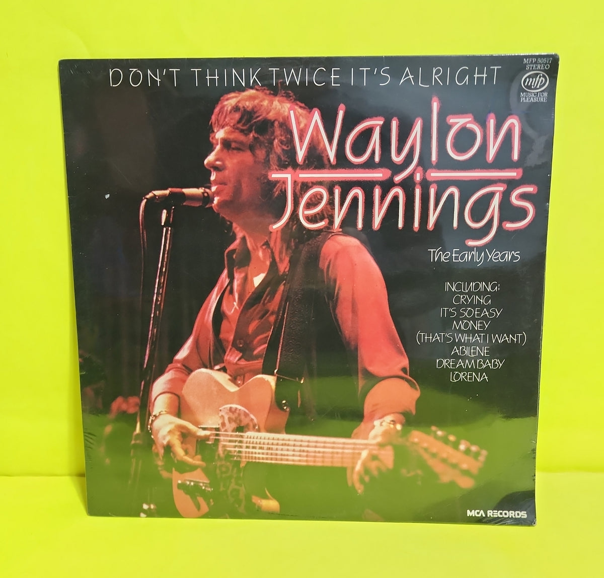 Waylon Jennings  - Don't Think Twice It's Alright: The Early Years - 1979 - MFP 50517 New - Sealed - Vinyl