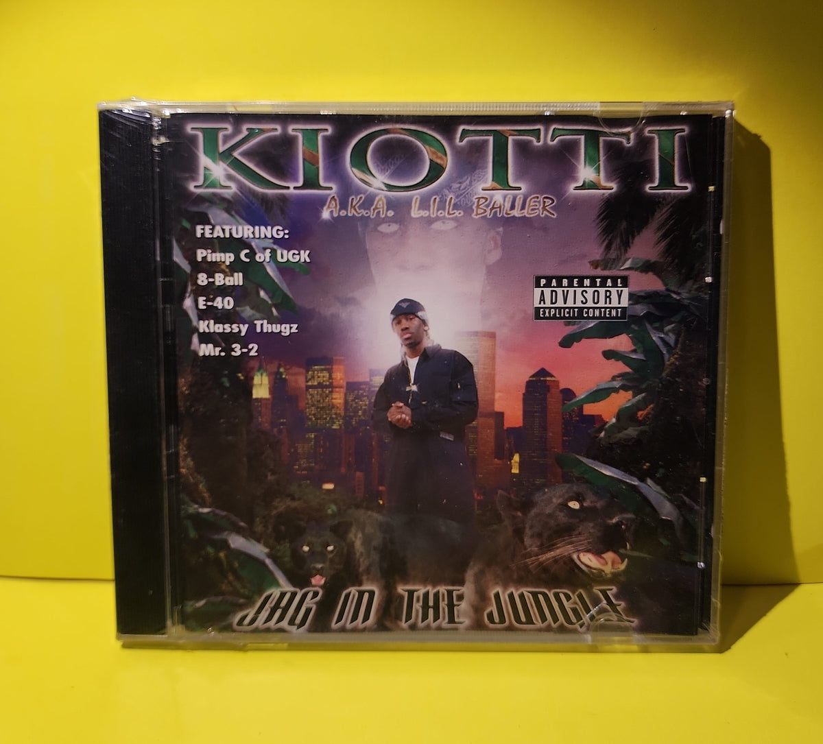 Kiotti a.k.a. Lil' Baller - Jag In The Jungle - 2001 - MVR-0030 New - Sealed - CDs