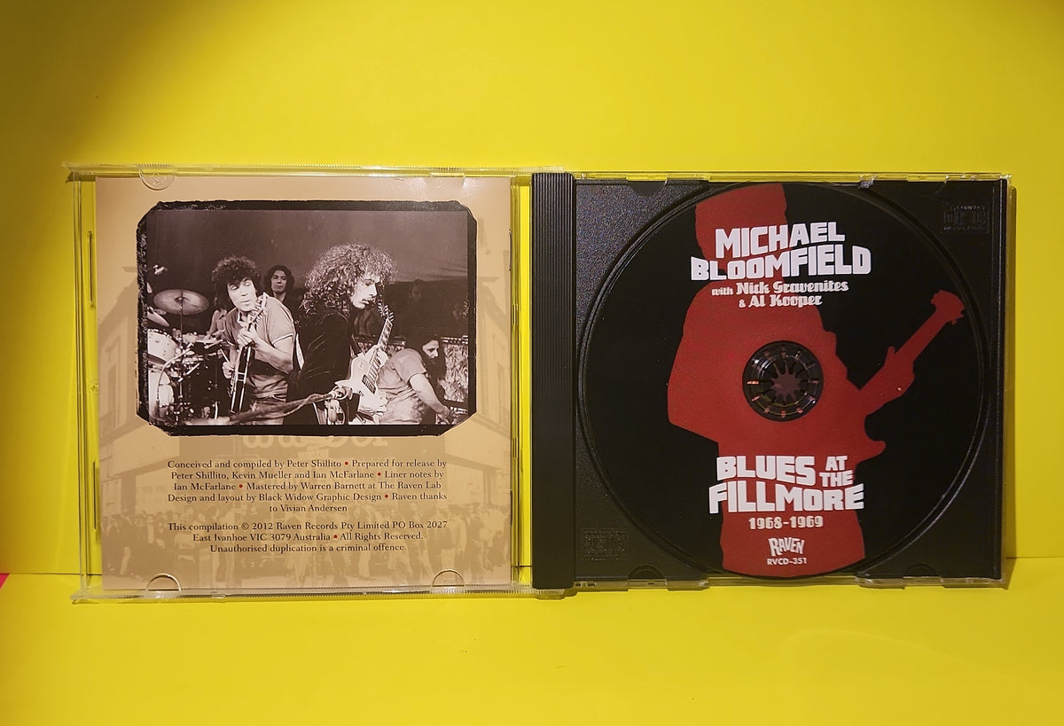 Mike Bloomfield, Nick Gravenites, Al Kooper - Blues At The Fillmore 1968-1969 - 2012 - RVCD-351 Used - EX - CDs