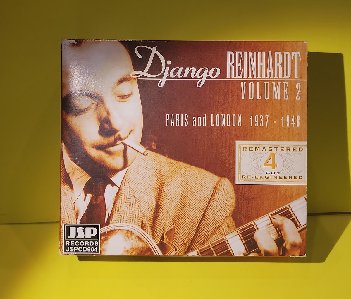 Django Reinhardt - Volume 2: Paris And London 1937-1948 / 5 CDs Box Set. - 2000 - JSPCD904 Used - EX - CDs