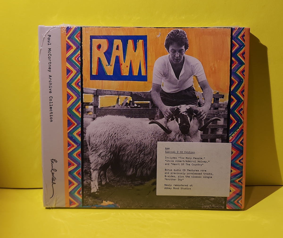 Paul & Linda McCartney - Ram - 2012 - 723 344-9 New - Sealed - CDs