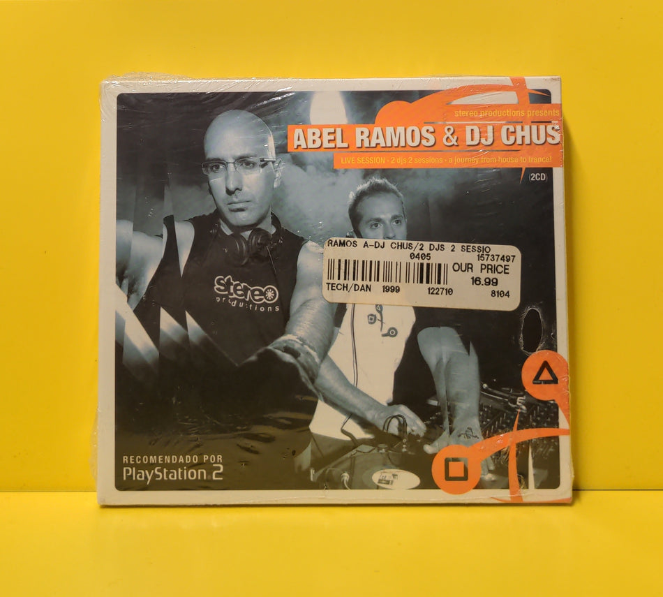 Various Artists  - Abel Ramos & DJ Chus - Live Session  - 2005 - SPCD007 New - Sealed - 2xCD