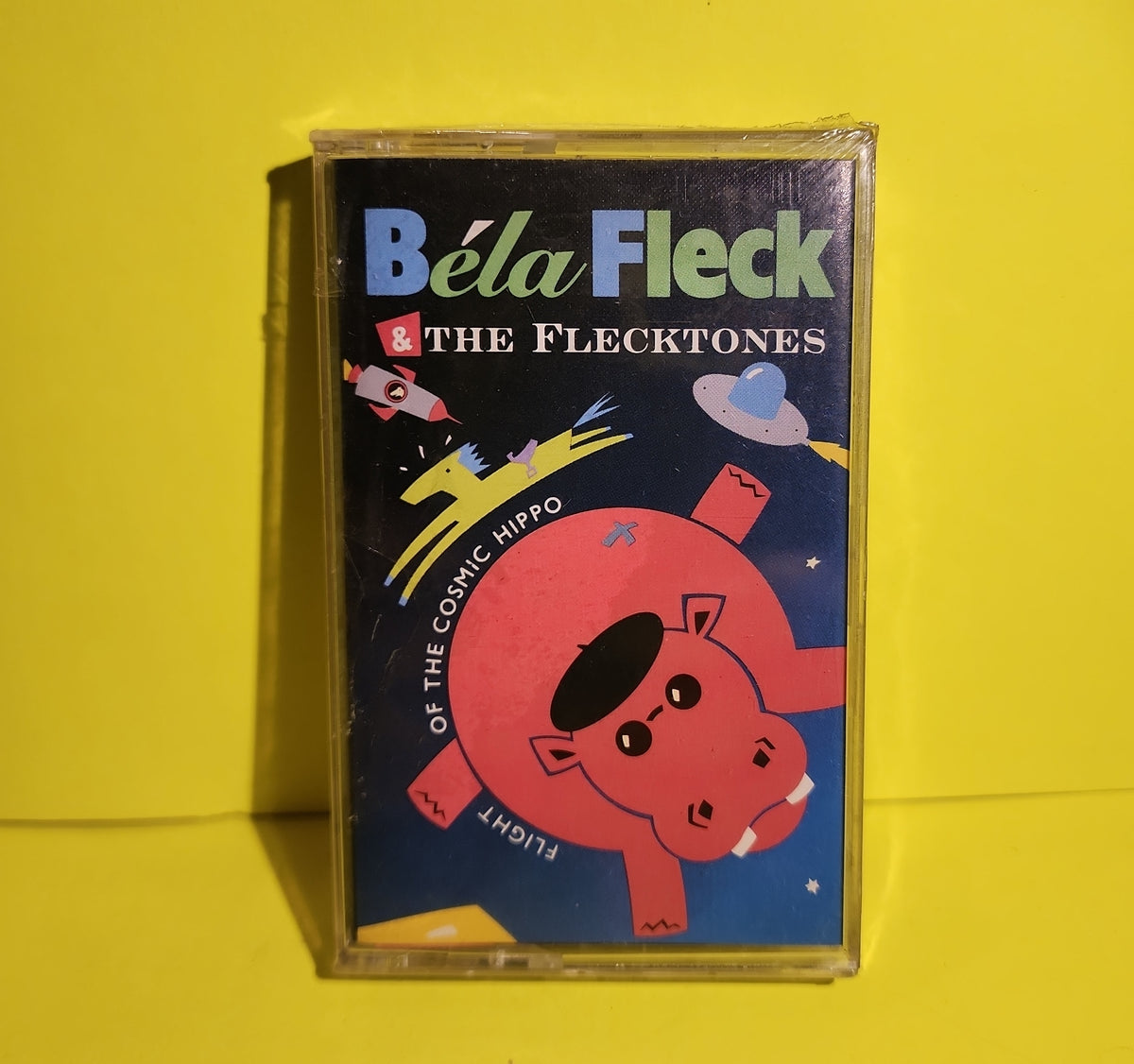 Béla Fleck & The Flecktones - Flight Of The Cosmic Hippo - 1991 - 4-26562 New - Sealed - Cassettes