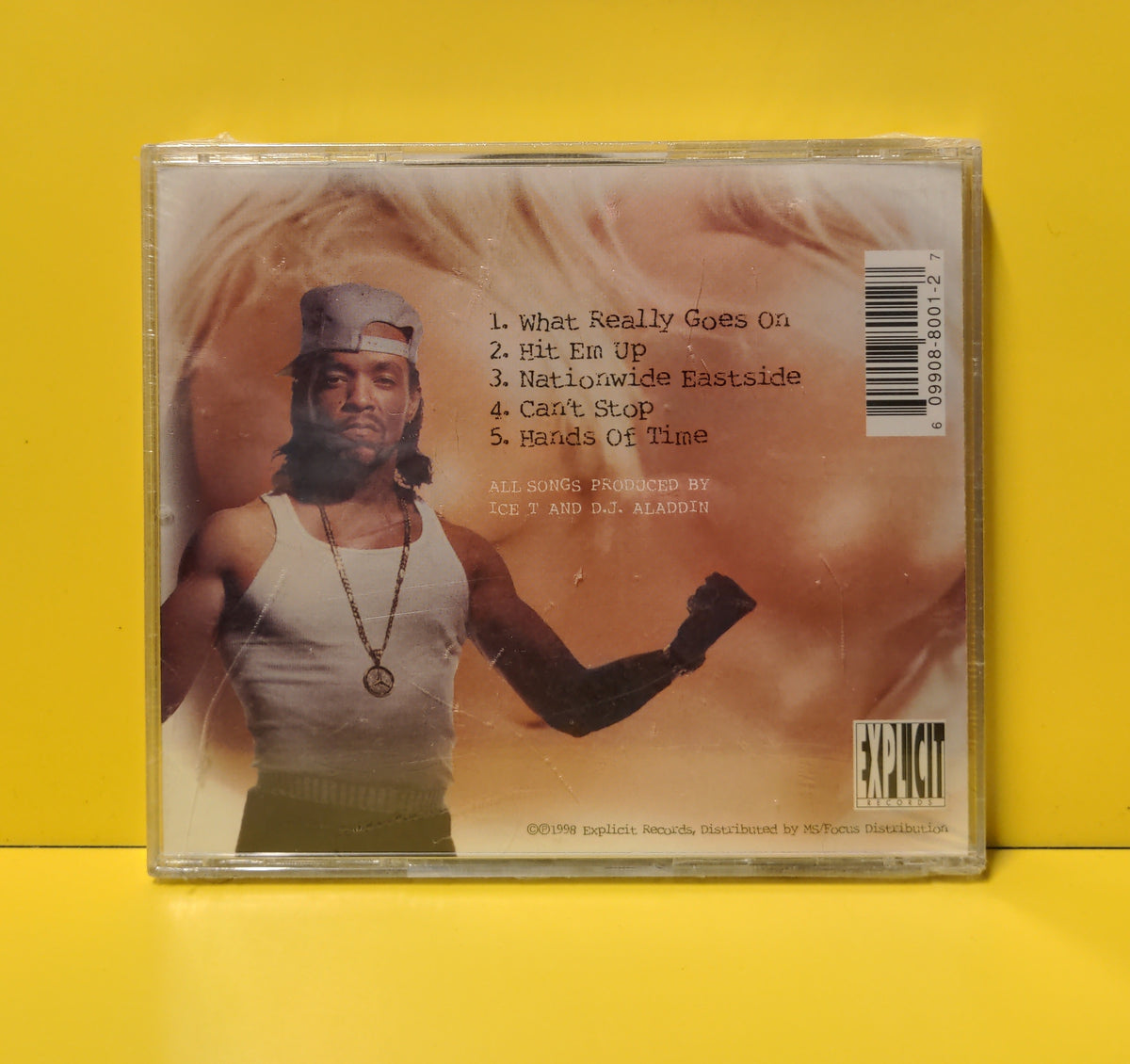 Ice-T Presents The West Coast Rydaz - What Really Goes On - 1998 - 8001 New - Sealed - CDs