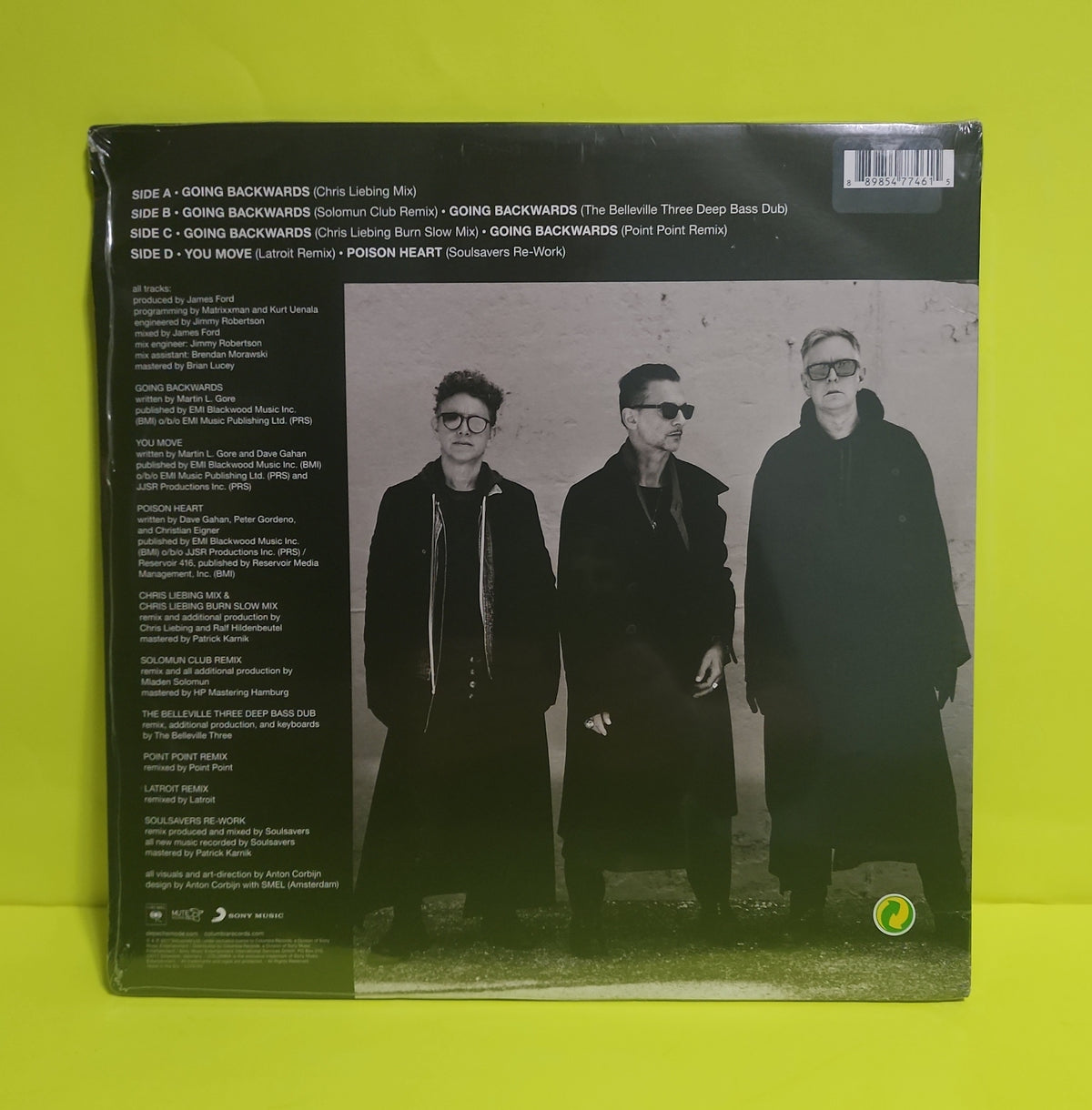 Depeche Mode - Going Backwards [Remixes] - 2017 - 88985477461 New - Sealed - Vinyl