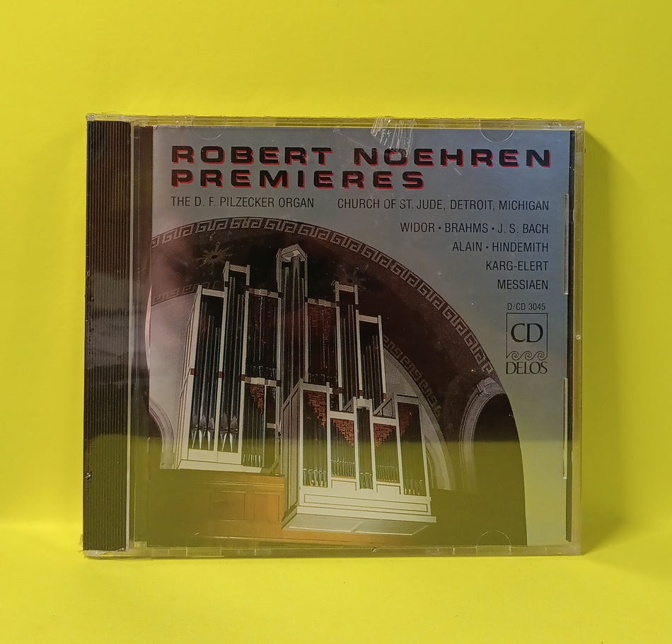 Robert Noehren - Premieres - 1986 - D/CD 3045 New - Sealed - CDs