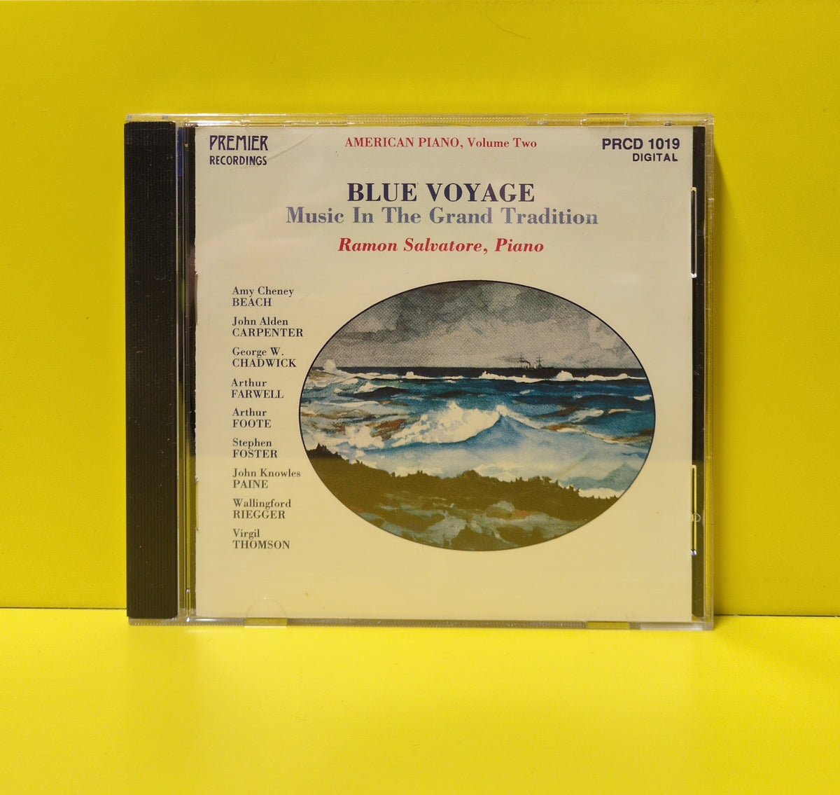 Ramon Salvatore - American Piano, Volume Two: Blue Voyage, Music In The Grand Tradition - 1992 - PRCD 1019 Used - VG++ - CDs