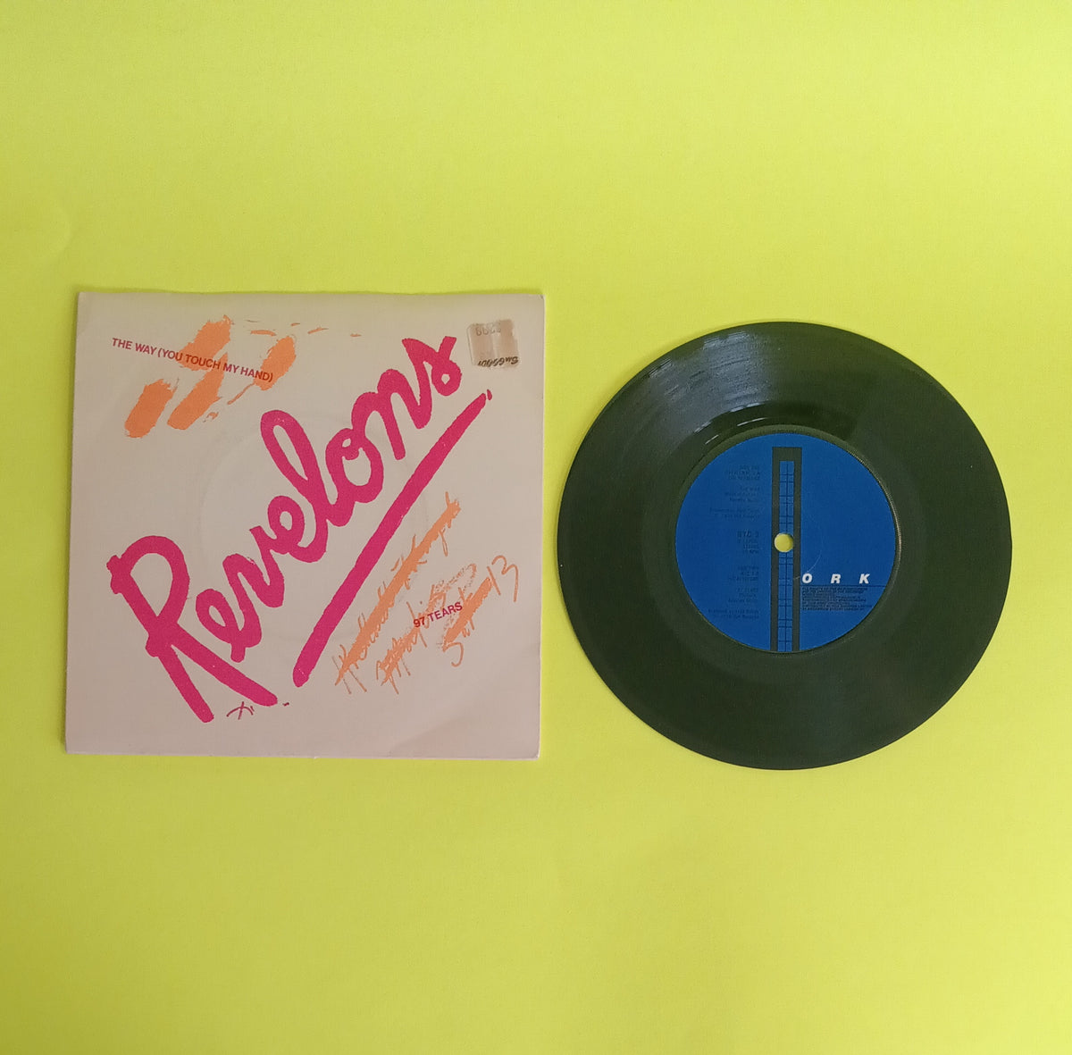 The Revelons - The Way (You Tuch My Hand) (UK 7") - 1979 - NYC 3 Used - VG++ - Vinyl