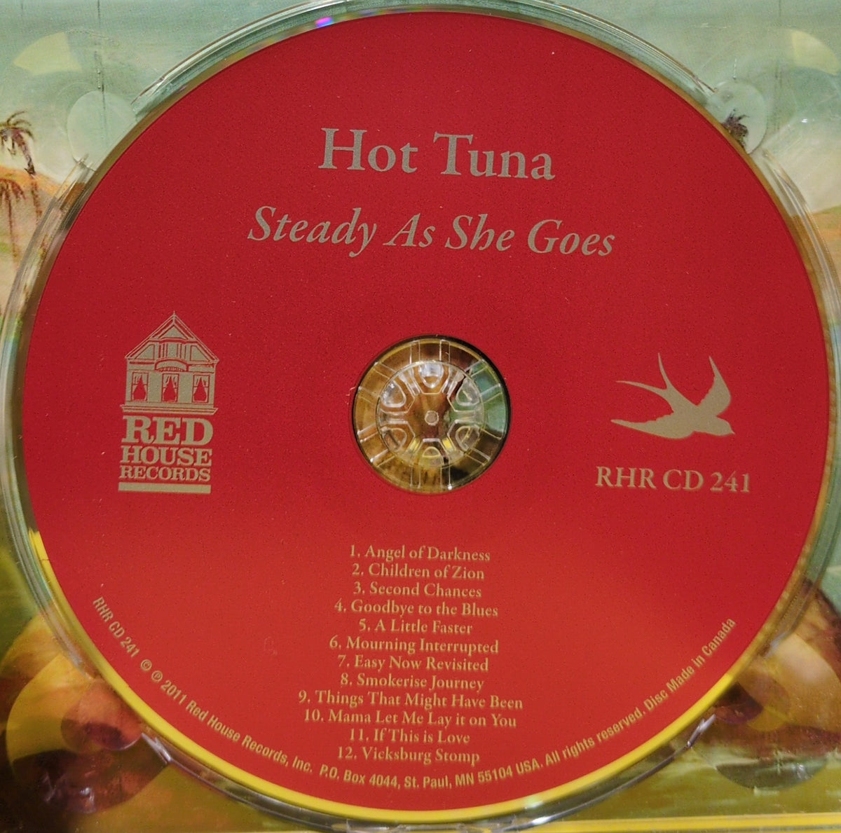 Hot Tuna - Steady As She Goes - 2011 - RHR CD 241 Used - NM - CDs - HDCD