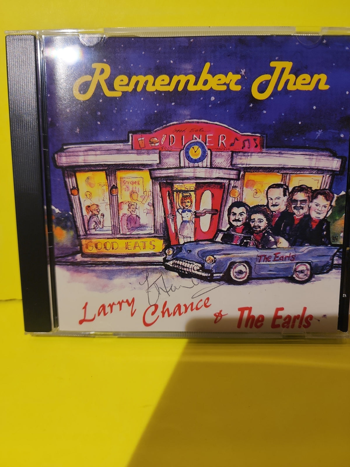 Larry Chance & The Earls - Remember Then / Autographed  - 1995 - CCM 91372-2 Used - EX - CDs