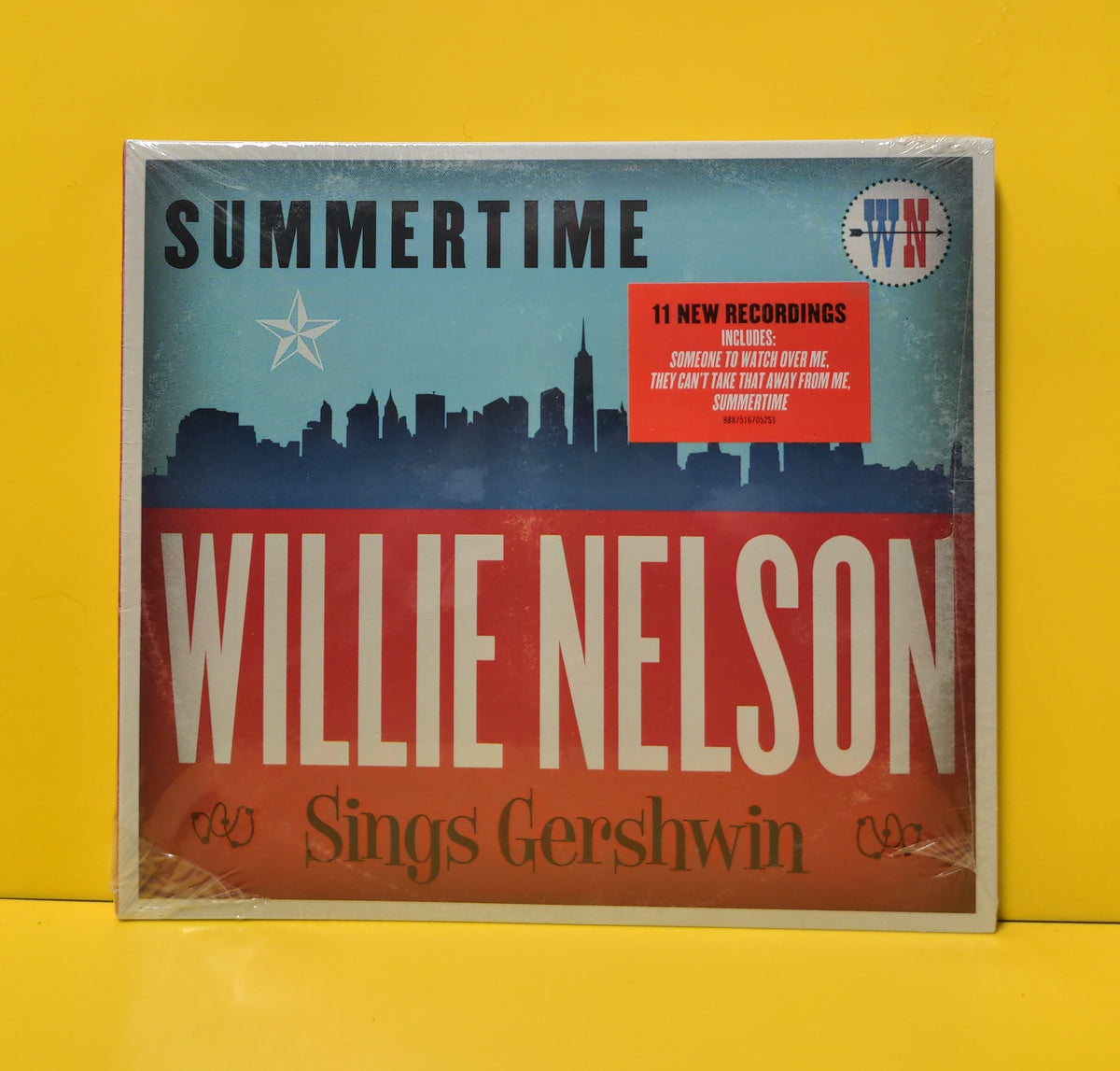 Willie Nelson - Summertime: Willie Nelson Sings Gershwin - 2016 - 88875167052 New - Sealed - CDs