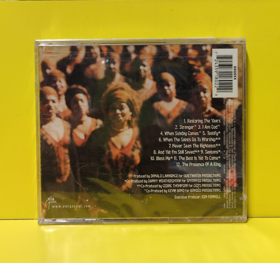 Donald Lawrence & The Tri-City Singers - The Best Of Donald Lawrence & The Tri-City Singers Restoring The Years - 2003 - EGD 91802 New - Sealed - CDs - HDCD