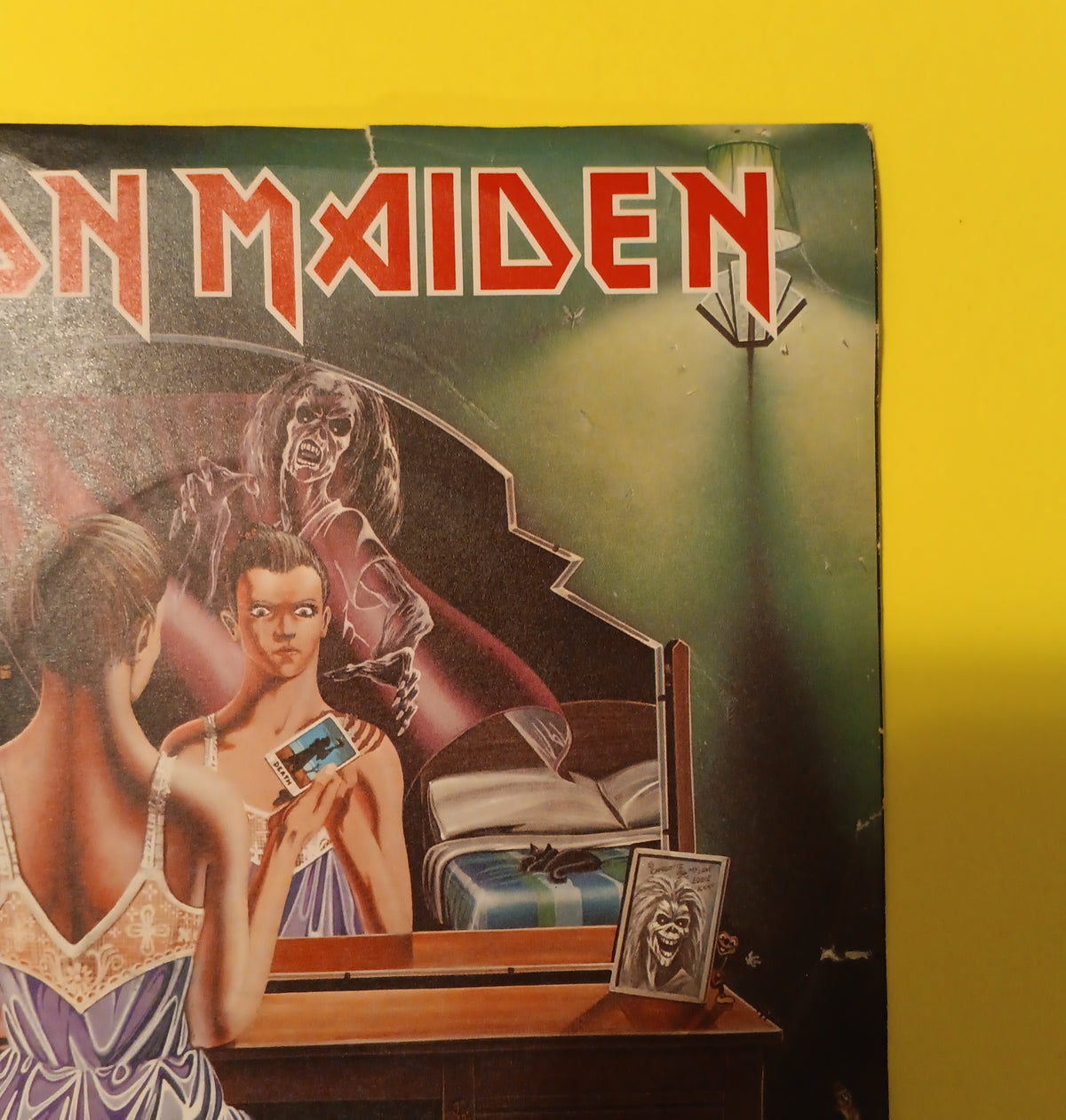 Iron Maiden - Twilight Zone / Wrathchild  - 1981 - EMI 5145 Used - NM - Clear 7" UK Vinyl