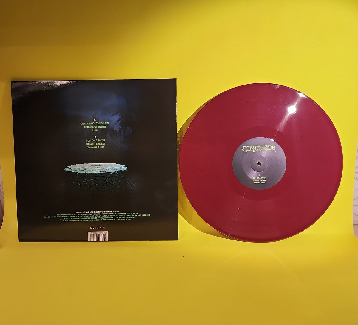 Contorsion - The Children Of The Snake - 2023 - New - EX - Vinyl