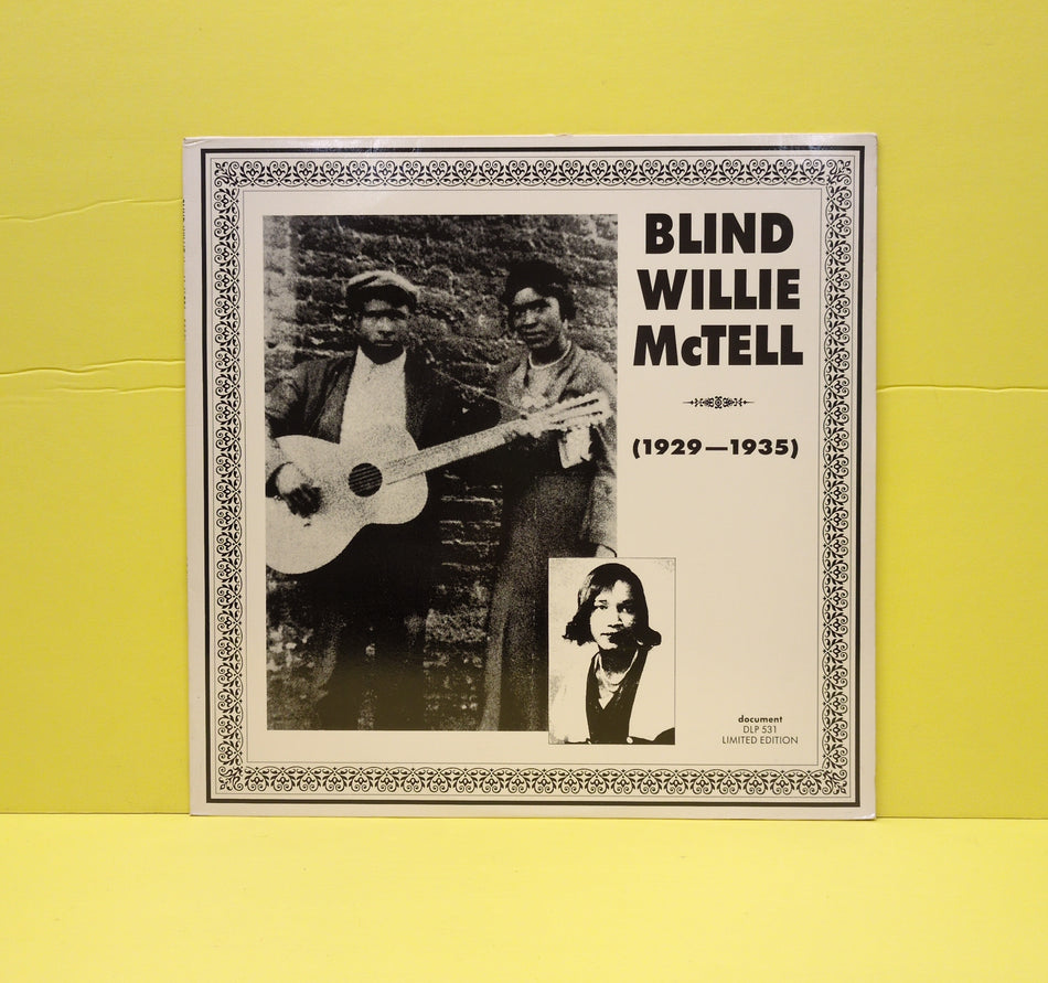 Blind Willie McTell - (1929-1935) - 1988 - DLP 531 Used - EX - Vinyl - Limited Edition - Remastered - Mono