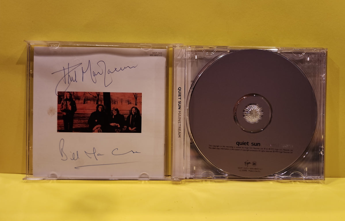 Quiet Sun - Mainstream / Autographed  - 1999 - EXVP 15CD Used - EX - CDs