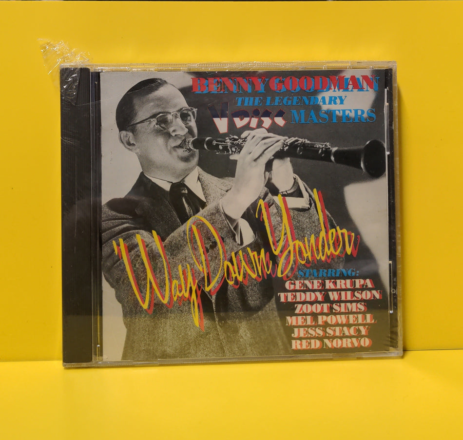 Benny Goodman - Way Down Yonder: The Legendary V-Disc Masters  - 1990 - VJC-1001-2 New - Sealed - CDs