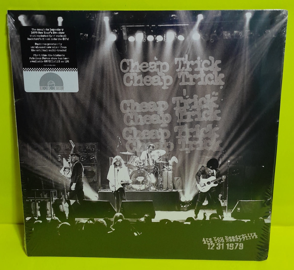 Cheap Trick - Are You Ready? Live 12/31/1979 - 2019 - 19075978311 New - Sealed - Vinyl
