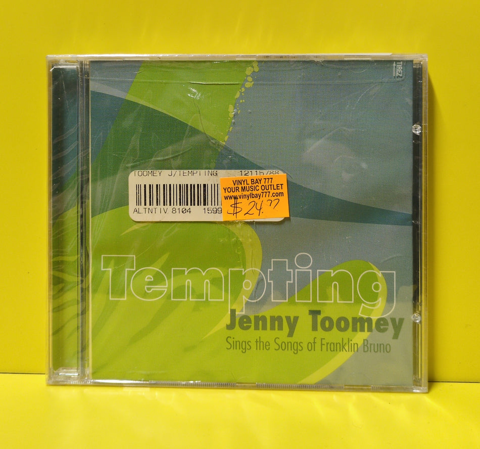 Jenny Toomey - Tempting: Jenny Toomey Songs The Songs Of Franklin Bruno - 2002 - MSR016 New - Sealed - CDs