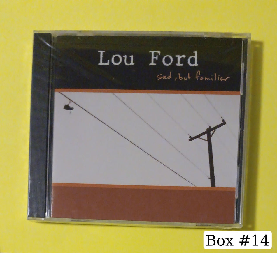 Lou Ford - Sad, But Familiar - 1998 - SAR-60162 New - Sealed - CDs