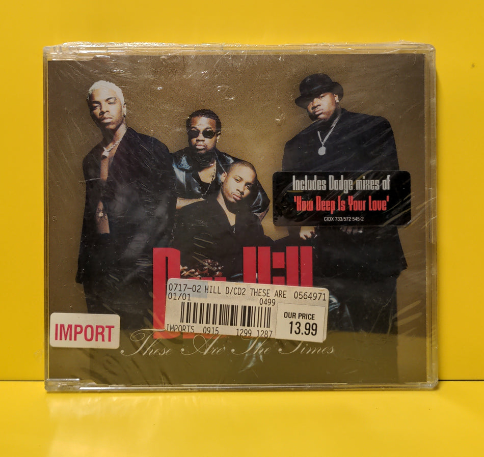 Dru Hill - These Are The Times - 1999 - CIDX 733 New - Sealed - CDs