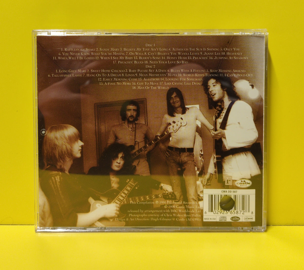 Peter Green's Fleetwood Mac - Live At The BBC - 2000 - CMA DD 587 Used - VG++ - 2xCD