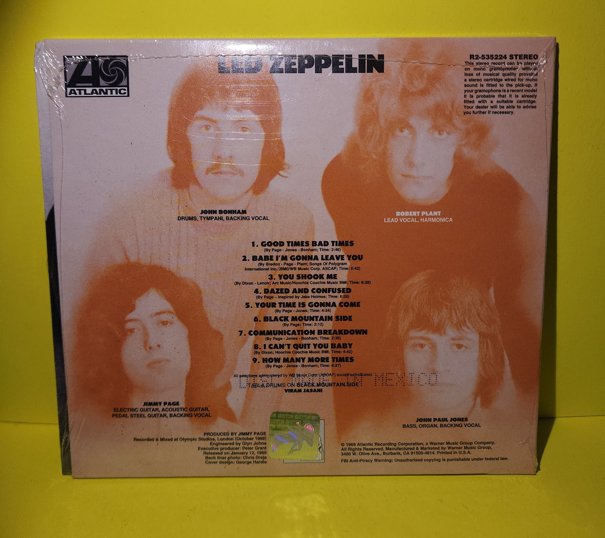 Led Zeppelin - Led Zeppelin - 2014 - 8122796459 New - Sealed - CDs