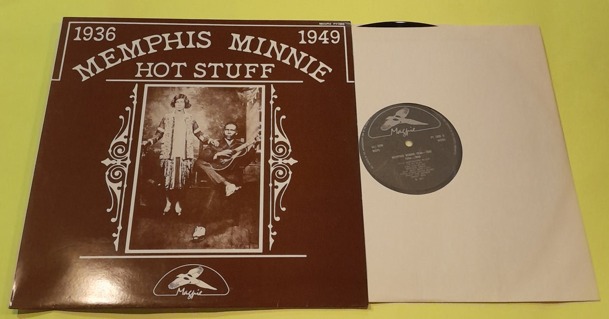 Memphis Minnie - 1936-1949 Hot Stuff - 1977 - PY 1806 Used - EX - Vinyl