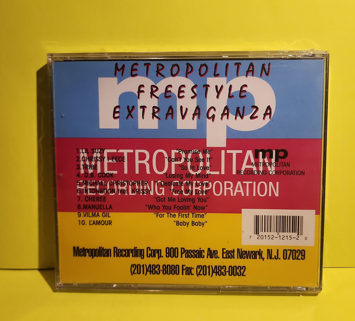 Various  - Metropolitan Freestyle Extravaganza  - 1994 - MRCCD 1215 New - Sealed - CDs