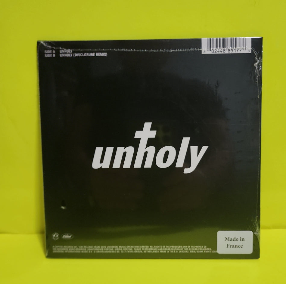 Sam Smith (12) Feat. Kim Petras - Unholy - 2023 - EMIVS 2084 New - Sealed - Vinyl