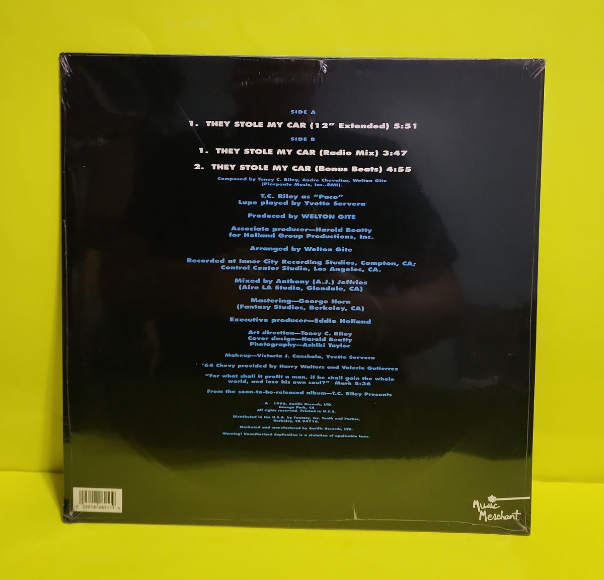 The Stole My Car - 1990 - MM-2811 New - Sealed - Vinyl