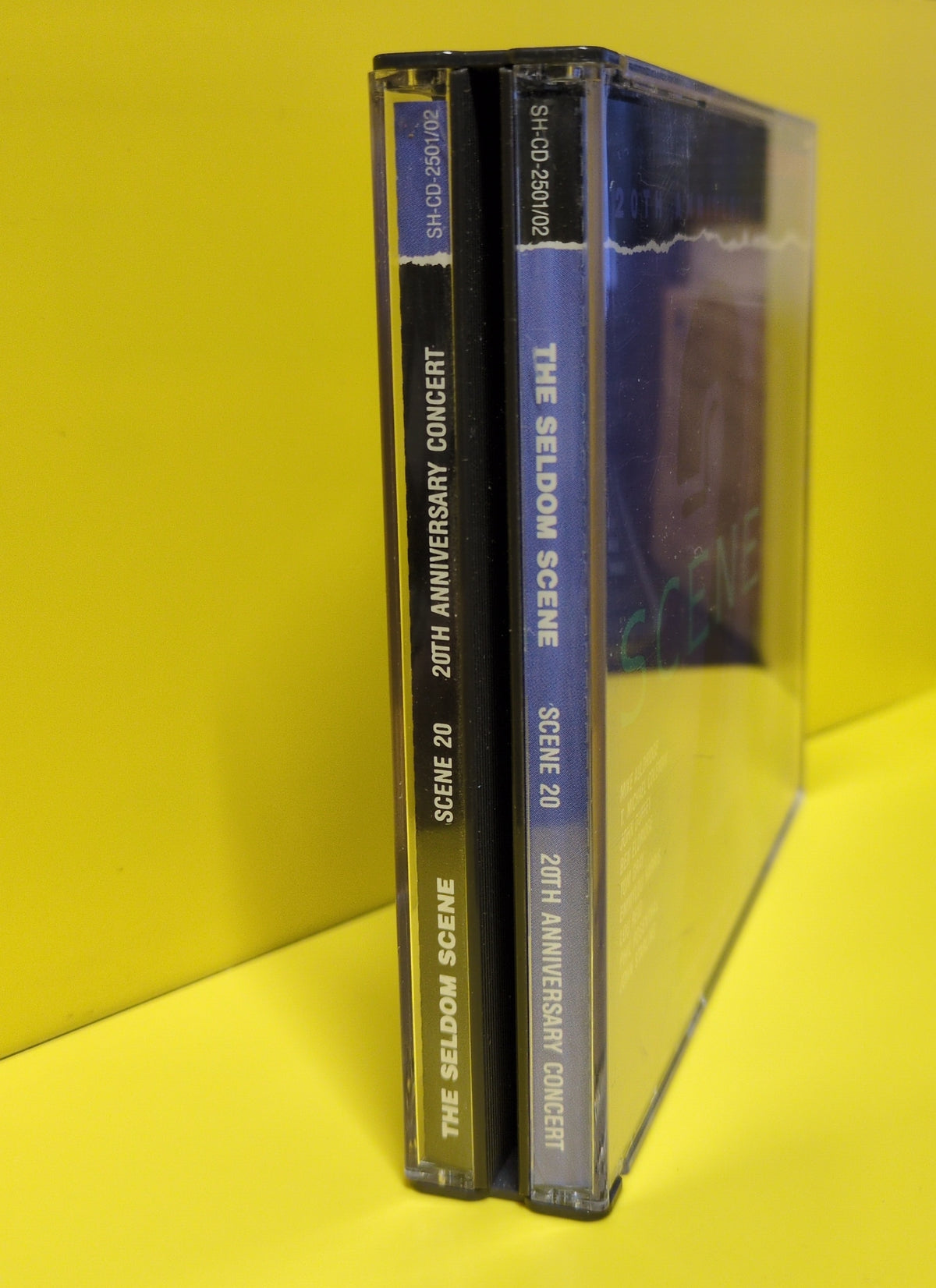 The Seldom Scene - Scene 20 (20th Anniversary Concert) - 1992 - SH-CD-2501/02 Used - NM - 2xCD